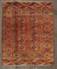 Antique Bokara Oriental Rug