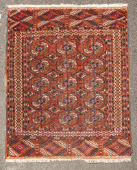 Semi-Antique Bokhara Oriental Rug