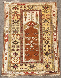 Semi-Antique Tribal Oriental Rug