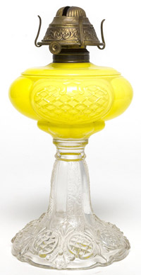 Prince Edwards Colored Oil Lamp