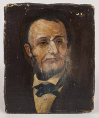 Oil Portrait of Abraham Lincoln