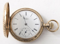 Elgin 6 Size Gold Pocket Watch