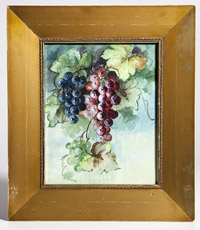 Watercolor of Grapes