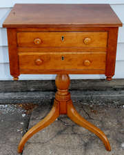 EARLY CHERRY SHAKER STYLE STAND