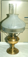 ALADDIN LAMP W/SHADE