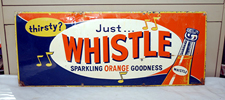 WHISTLE ADVERTISING SIGN