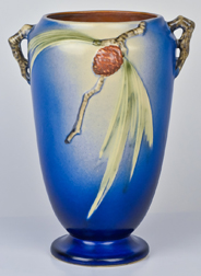 Roseville Pinecone Vase