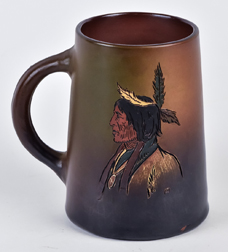 Weller Dickens Ware Mug with Indian