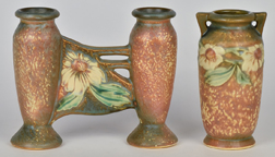 Two Roseville Dalrose Vases