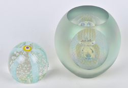 Art Glass Vase & Paperweights