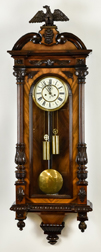 Outstanding G. Becker Vienna Regulator Clock