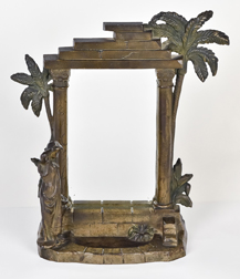 Bronzed Figural Picture frame
