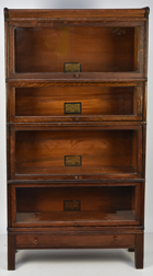 Globe Wernicke Oak Stack Bookcase
