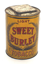 Sweet Burley Tobacco Tin