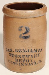 Jason Benjamin, Cincinnati, OH Stoneware Jar