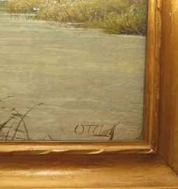 Signature of Oil Painting