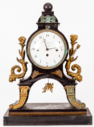 German Portico Clock