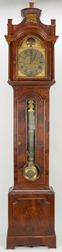 John Scott, London Queen Anne Tall Case Clock