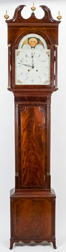 Fine English Hepplewhite Tall Case Clock