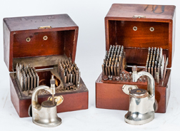 Two Sets of Boxed Watchmakers Tools