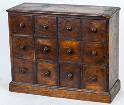 English Oak Spice Cabinet