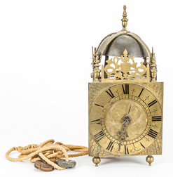 Richard Cornish, Westram Brass Lantern Clock