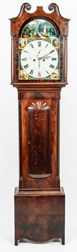 A. Black, Alloa, Scotland Tall Case Clock