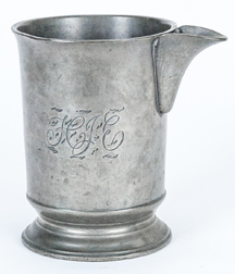 English Pewter Pint Pouring Measure