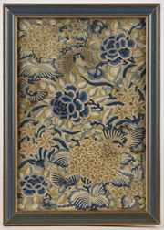 Early Chinese Silk Embroidered Panel