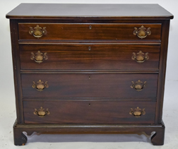 Mahogany Chippendale Style Chest