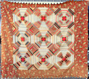 Early Log Cabin Quilt