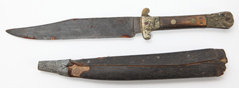 Scarce Prototype Moilliet & Gem Sheffield Bowie Knife