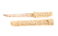 Fine Japanese Carved Temple Sword