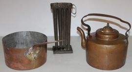 EARLY COPPER ITEMS