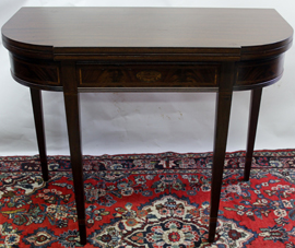 INLAID CARD TABLE