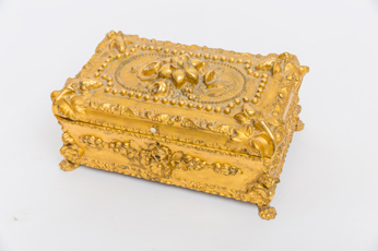 Ornate Gilt Jewel Box