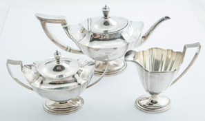 Gorham Plymouth Sterling Tea Set