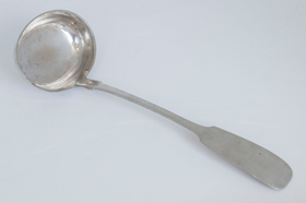 Continental Silver Punch Ladle