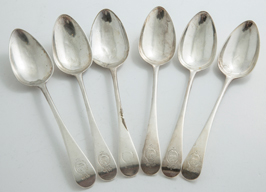 Order of The Garter British Sterling Table Spoons