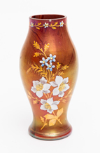 Unusual Loetz Agate Vase
