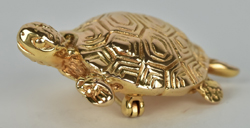 Gold Turtle Broach 