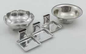 Five Pieces of Sterling Holloware