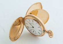 Waltham Size 6 14K Gold Pocket Watch