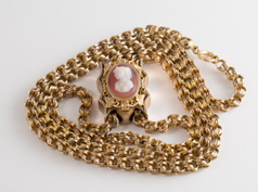 Victorian Gold & Cameo Necklace