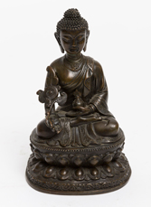 Beautiful Tibetan Bronze Buddha