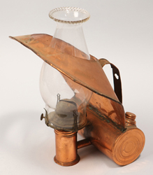 Scarce Copper Oil Lamp
