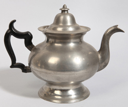 G. Richardson Pewter Teapot