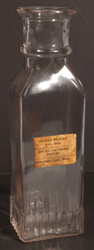 Shaker Labeled Glass Bottle