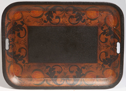Early Tole Decorated Tray