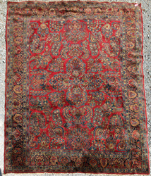 Semi Antique Room Size Oriental Rug